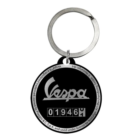 2/$12 Nostalgic Art Retro Vespa - Speedometer Keyring - Picture 3 of 10